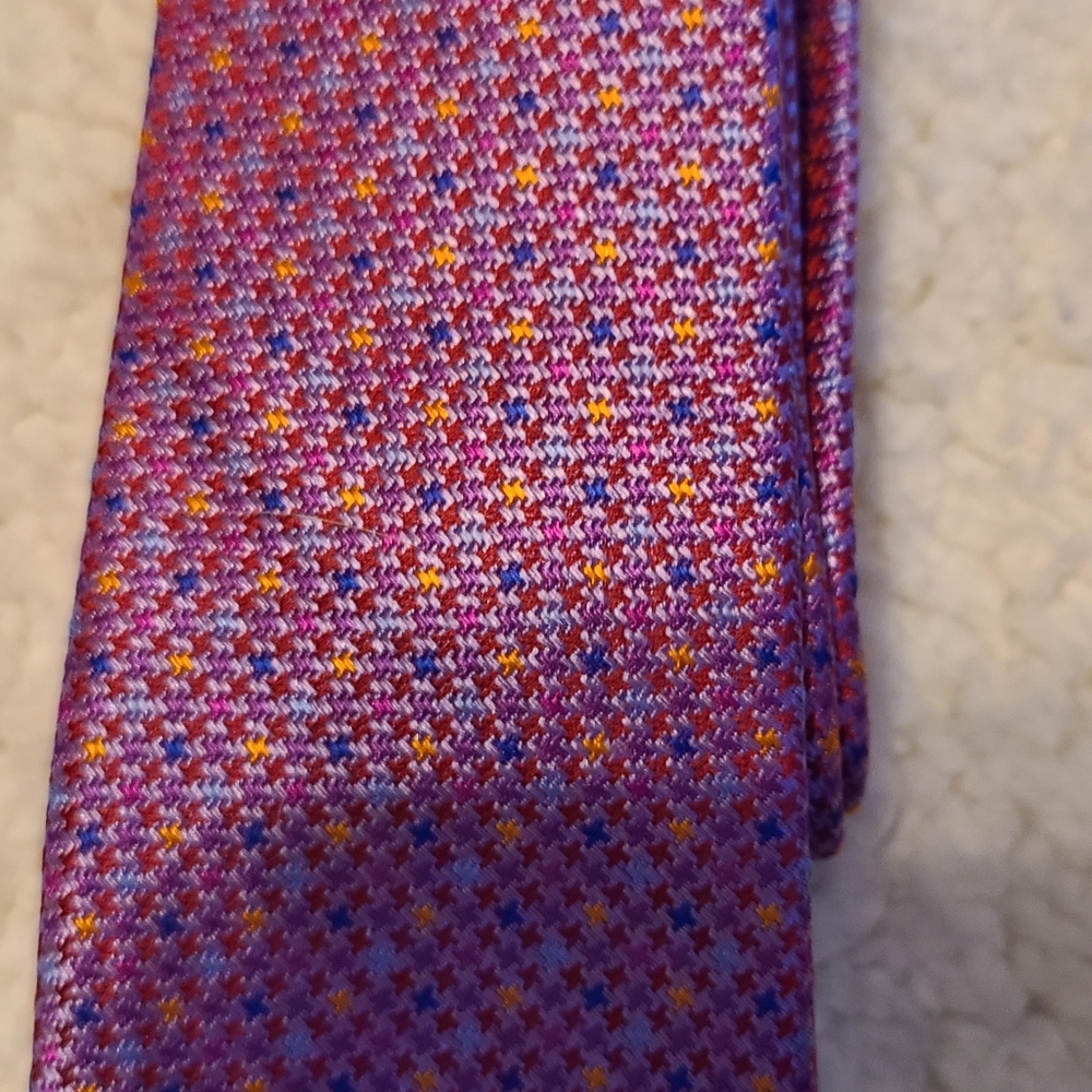 EUC Michael Kors Boys Pink Patterned Tie